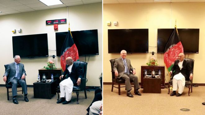 Bí ẩn về chiếc đồng hồ trong chuyến thăm của Ngoại trưởng Mỹ tới Afghanistan ảnh 1